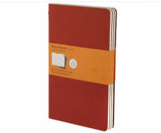 Блокнот Moleskine CAHIER JOURNAL XLarge 120 стр картон обложка клюквенный