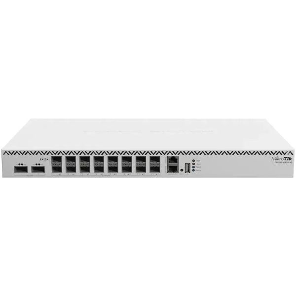 Коммутатор MikroTik CRS518 18x25 Гбит/сек, 40 Гбит/сек, 100 Гбит/сек, 100 Мбит/сек, 1000 Мбит/сек, управляемый crs518-16xs-2xq-rm