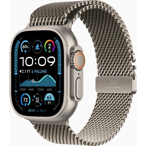 Умные часы Apple Watch Ultra 2 2024 A2986 2024 49 мм титан/титан [mx5r3zp/a]